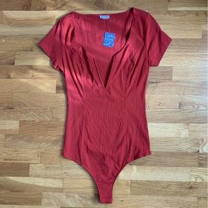 NWT Free People Deep Conversations Bodysuit